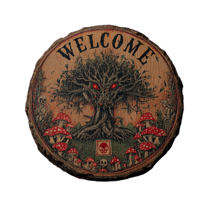 Forbidden Welcome Sign Vinyl Car Decal Sticker – Waterproof & UV-Resistant 3.4133333333333336"