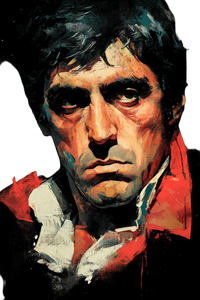 Tony Montana Art Vinyl Car Decal Sticker – Waterproof & UV-Resistant 4.4
