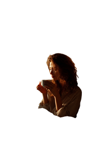 Morning Coffee V4 Vinyl Car Decal Sticker – Waterproof & UV-Resistant 9.706666666666667"