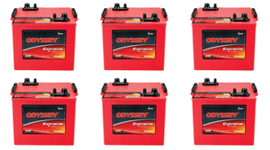 6x Extreme Power ODYSSEY Battery | 12V 1225CCA | Non-Spillable Pure Lead | Heavy Duty & Commercial Vehicles
