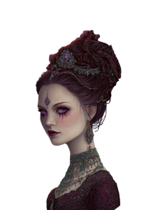 Mystical Third-Eyed Woman V2 Vinyl Car Decal Sticker – Waterproof & UV-Resistant 8.853333333333333"