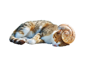 Shellback Cat V2 Vinyl Car Decal Sticker – Waterproof & UV-Resistant 2.986666666666667"