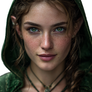 Elf Girl V7 Vinyl Car Decal Sticker – Waterproof & UV-Resistant 3.4133333333333336"