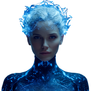 Futuristic Digital Assistant V5 Vinyl Car Decal Sticker – Waterproof & UV-Resistant 3.4133333333333336"