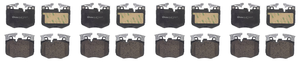 4x Brembo Low-Metallic Brake Pad Set|High Performance D1867-9097|Minimize Braking Distance|ECE-R90 Certified 4x Brembo Low-Metallic Brake Pad Set|High Performance D1867-9097|Minimize Braking Distance|ECE-R90 Certified