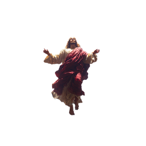 Jesus Ascending V4 Vinyl Car Decal Sticker – Waterproof & UV-Resistant 3.4133333333333336"