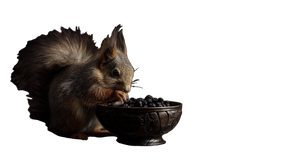 Tavern Squirrel Feast Vinyl Car Decal Sticker – Waterproof & UV-Resistant 5.4