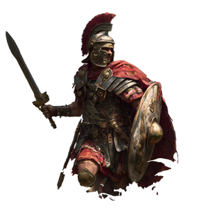 Roman Legionaire Battle Vinyl Car Decal Sticker – Waterproof & UV-Resistant 6.826666666666667"