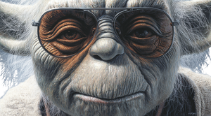 Chimpanzee Yoda V2 Vinyl Car Decal Sticker – Waterproof & UV-Resistant 5.4