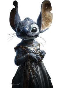 Stunning Female Stitch Vinyl Car Decal Sticker – Waterproof & UV-Resistant 8.96"