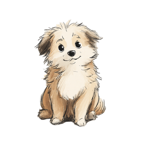 Cute Dog V61 Vinyl Car Decal Sticker – Waterproof & UV-Resistant 3.4133333333333336"