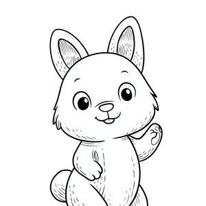 Cute Animal Coloring V3 Vinyl Car Decal Sticker – Waterproof & UV-Resistant 6.826666666666667"