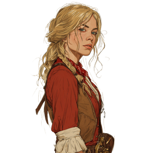 Red Dead Lady V3 Vinyl Car Decal Sticker – Waterproof & UV-Resistant 6.826666666666667"