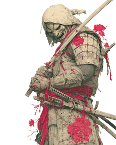 Oni Ace Warrior V2 Vinyl Car Decal Sticker – Waterproof & UV-Resistant 8.0"