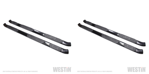 2x 2017-2022 Ford F-350 Super Duty,F-250 Super Duty | Westin Automotive PRO TRAXX Nerf Bar | 5 Inch Oval Bent | With Step Pads, With Bed Step | Black Steel 2x 2017-2022 Ford F-350 Super Duty,F-250 Super Duty | Westin Automotive PRO TRAXX Nerf Bar | 5 Inch Oval Bent | With Step Pads, With Bed Step | Black Steel