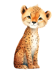 Watercolor Cheetah Vinyl Car Decal Sticker – Waterproof & UV-Resistant 8.213333333333333" Watercolor Cheetah Vinyl Car Decal Sticker – Waterproof & UV-Resistant 8.213333333333333"