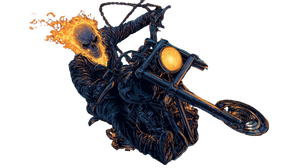 Ghost Rider Portrait V5 Vinyl Car Decal Sticker – Waterproof & UV-Resistant 5.4