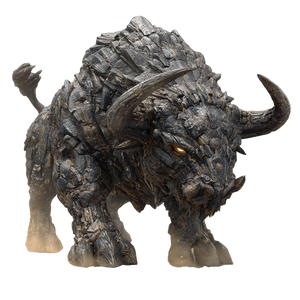 Mythic War-Beast Bull V2 Vinyl Car Decal Sticker – Waterproof & UV-Resistant 3.4133333333333336"