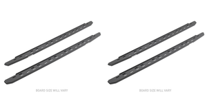 2x Go Rhino 5" Wide Nerf Bars | Heavy Duty Raptor Design | Complete Kit with Mounting Brackets