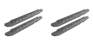 2x Go Rhino 69613157ST Running Board Component | Heavy Duty 5" Wide Raptor-Inspired Design