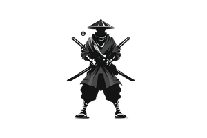 Ronin Logo V2 Vinyl Car Decal Sticker – Waterproof & UV-Resistant 5.97333333333333
