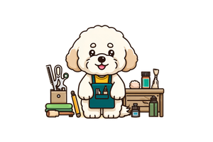 Puppy Groomer Vinyl Car Decal Sticker – Waterproof & UV-Resistant 5.97333333333333