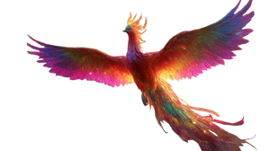 Divine Fenghuang Phoenix V2 Vinyl Car Decal Sticker – Waterproof & UV-Resistant 5.4