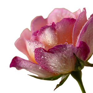 Damask Rose Dewdrops Vinyl Car Decal Sticker – Waterproof & UV-Resistant 6.826666666666667"