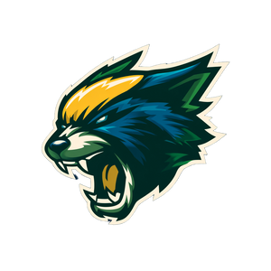 Wolverine Team Logo V2 Vinyl Car Decal Sticker – Waterproof & UV-Resistant 3.4133333333333336"