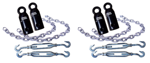 2x Torklift Forged Steel Turnbuckle Set | Frame Mounted Tie Down | Basic Hook and Hook Style 2x Torklift Forged Steel Turnbuckle Set | Frame Mounted Tie Down | Basic Hook and Hook Style