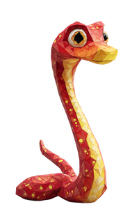 Slinky Snake Vinyl Car Decal Sticker – Waterproof & UV-Resistant 4.4