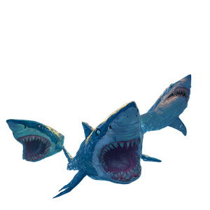 Shark Pirate Gang V2 Vinyl Car Decal Sticker – Waterproof & UV-Resistant 3.4133333333333336"