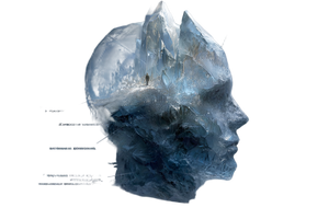 Crystal Human Form V2 Vinyl Car Decal Sticker – Waterproof & UV-Resistant 2.986666666666667"