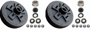2x High Capacity Dexter Trailer Brake Hub | Electric/Hydraulic | Complete with Bearing and Grease 2x High Capacity Dexter Trailer Brake Hub | Electric/Hydraulic | Complete with Bearing and Grease