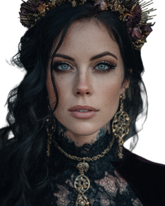 Gothic Jessica Lowndes Vinyl Car Decal Sticker – Waterproof & UV-Resistant 8.0"