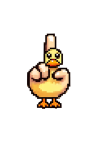 Duck Finger Hand V2 Vinyl Car Decal Sticker – Waterproof & UV-Resistant 8.96" Duck Finger Hand V2 Vinyl Car Decal Sticker – Waterproof & UV-Resistant 8.96"