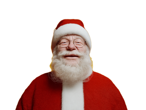 Joyful Santa Claus V3 Vinyl Car Decal Sticker – Waterproof & UV-Resistant 6.1866666666666665"