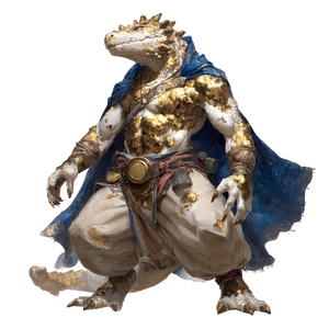 Golden Kobold Warrior Vinyl Car Decal Sticker – Waterproof & UV-Resistant 3.4133333333333336"