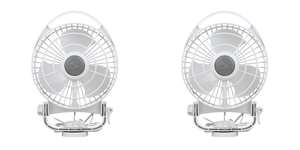 2x Compact Design 3-Speed Marine Type Fan | Caframo Limited | Perfect for Narrow Spaces 2x Compact Design 3-Speed Marine Type Fan | Caframo Limited | Perfect for Narrow Spaces