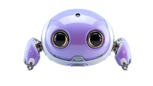 Futuristic Floating Robot V4 Vinyl Car Decal Sticker – Waterproof & UV-Resistant 5.4