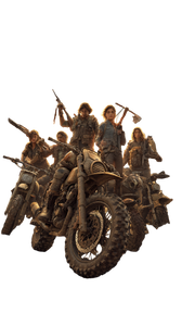 Post-Apocalyptic Survivors V14 Vinyl Car Decal Sticker – Waterproof & UV-Resistant 4.8533333333333335"