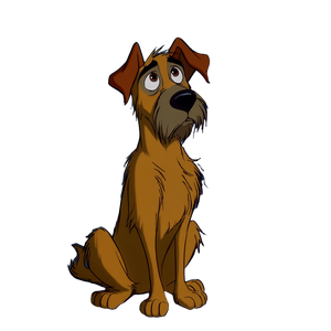 90S Animated Dog Vinyl Car Decal Sticker – Waterproof & UV-Resistant 3.4133333333333336"