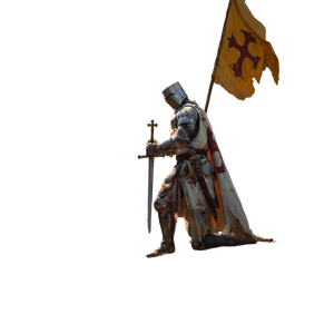 Knight With Cross V4 Vinyl Car Decal Sticker – Waterproof & UV-Resistant 3.4133333333333336" Knight With Cross V4 Vinyl Car Decal Sticker – Waterproof & UV-Resistant 3.4133333333333336"