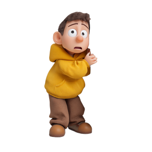 Scared Cartoon Character Vinyl Car Decal Sticker – Waterproof & UV-Resistant 3.4133333333333336" Scared Cartoon Character Vinyl Car Decal Sticker – Waterproof & UV-Resistant 3.4133333333333336"
