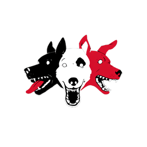 Cerberus Bytes Logo Vinyl Car Decal Sticker – Waterproof & UV-Resistant 3.4133333333333336"