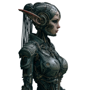 Cyberpunk Elf V7 Vinyl Car Decal Sticker – Waterproof & UV-Resistant 3.4133333333333336"