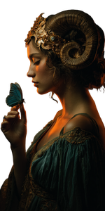 Goddess With Butterfly V2 Vinyl Car Decal Sticker – Waterproof & UV-Resistant 10.2