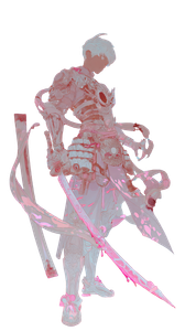 Cherry Blossom Samurai V2 Vinyl Car Decal Sticker – Waterproof & UV-Resistant 4.8533333333333335"