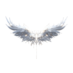 Flaming Starlight Wings Vinyl Car Decal Sticker – Waterproof & UV-Resistant 3.4133333333333336"