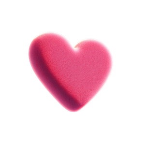 Velvety Heart Vinyl Car Decal Sticker – Waterproof & UV-Resistant 6.826666666666667"